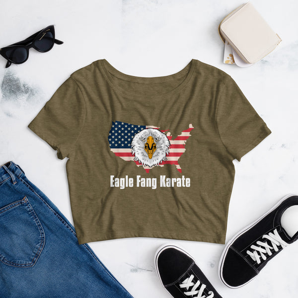 'Eagle Fang Karate Women’s Crop Tee